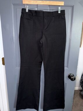 NWT! Banana Republic Black Sloan Bootcut Pant - Size 4